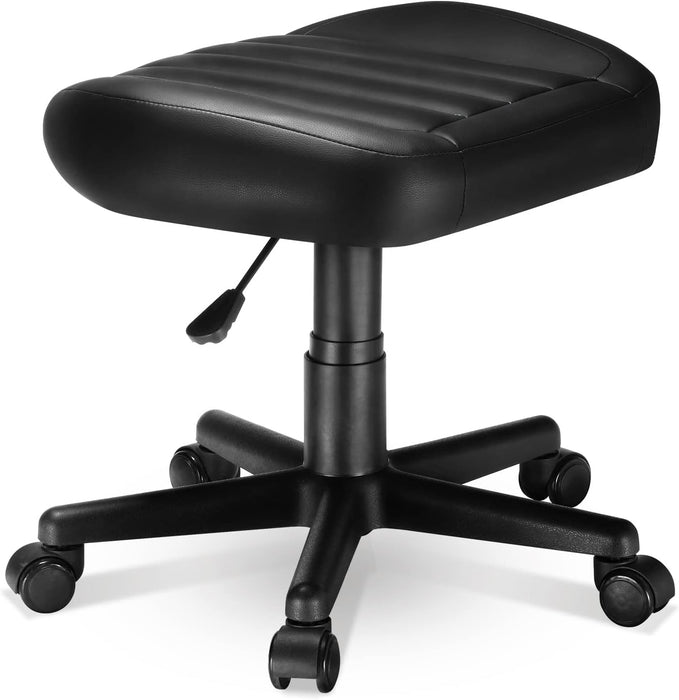 Eureka Ergonomic Under Desk Adjustable Massage Footrest - Black,Gray